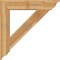 Ekena Millwork Traditional Traditional Rough Sawn Bracket, Western Red Cedar, 6"W x 38"D x 38"H BKT06X38X38TRA01RWR - alternate 4
